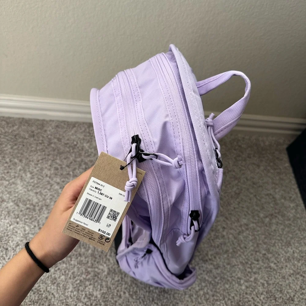 NWT Nike Lavender Backpack - Picture 3 of 4